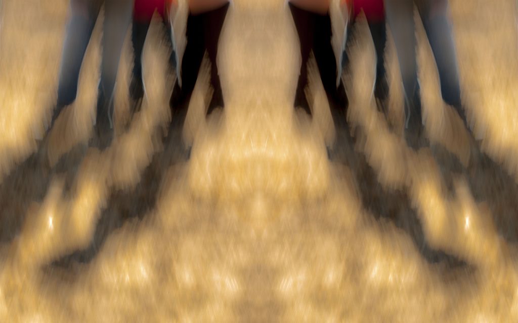 Limestrone 3 Double by Dan Gottlieb, inkjet print and acrylic on plexiglass. 20 x 32 at Craven Allen Gallery