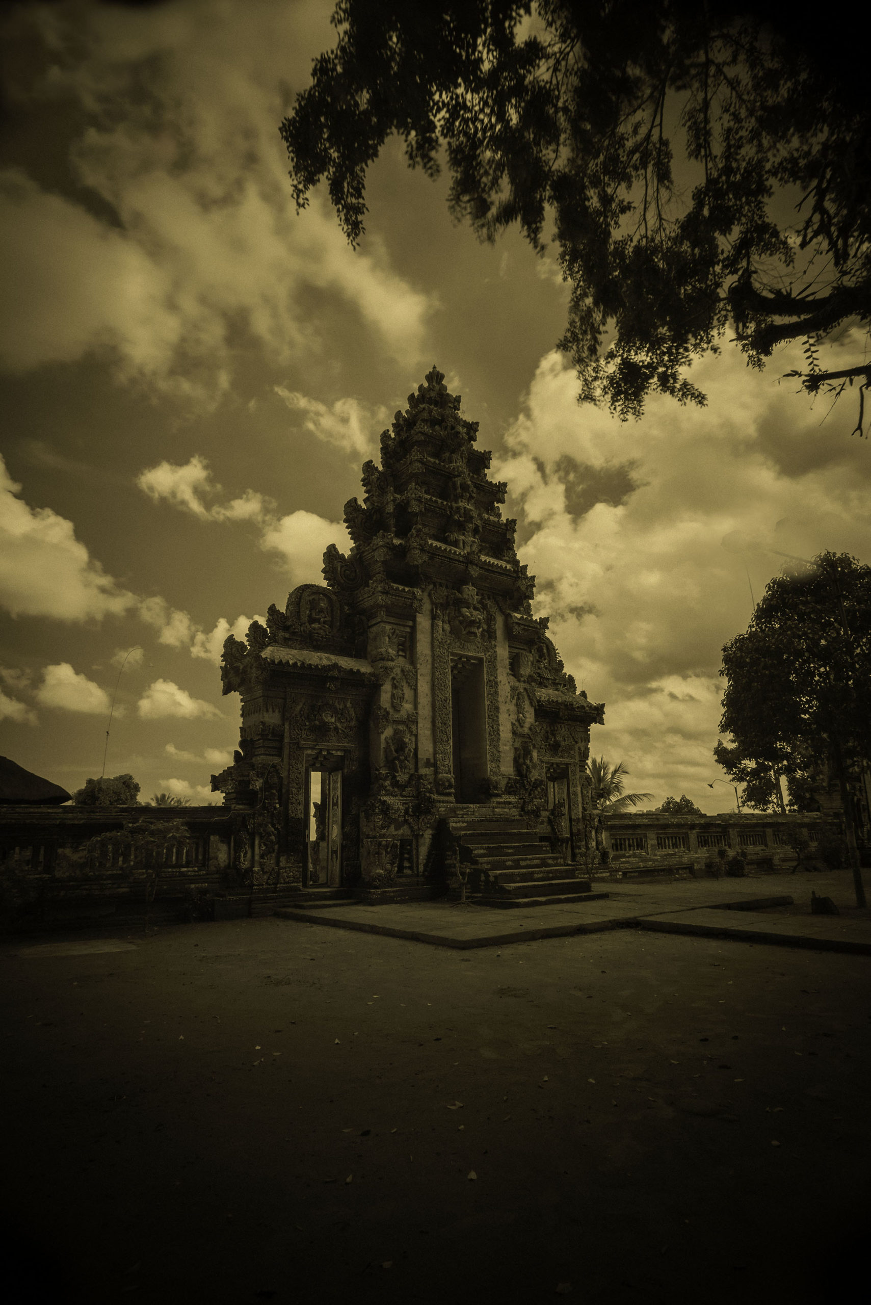 Old Bali Temple Entrance by Greg Plachta, photograph at Craven Allen Gallery