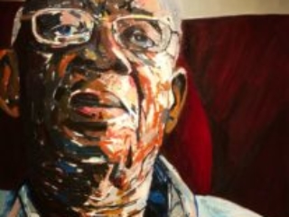 Beverly McIver Daddy Time 48 x 36 oil on canvas 45,000