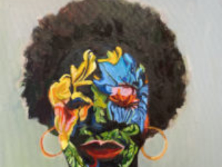 Black Lives Matter by Beverly McIver, oil on canvas, 40 x 30 at Craven Allen Gallery  30,000
