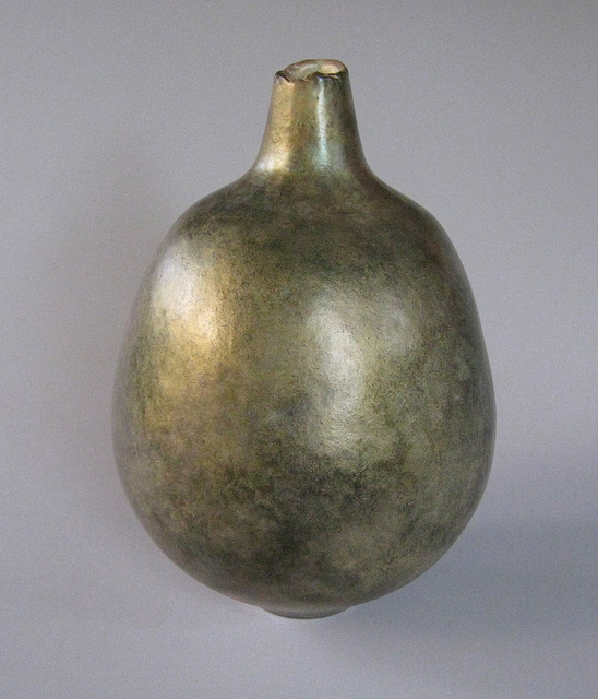 Consider, pit fired pottery, 12×9 by Jim Lux at Craven Allen Gallery
