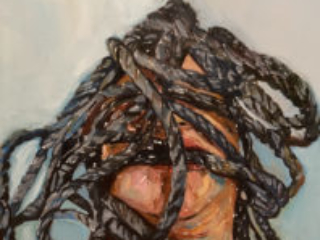 Underneath II by Beverly McIver, oil on canvas, 40 x 30 at Craven Allen Gallery   30,000