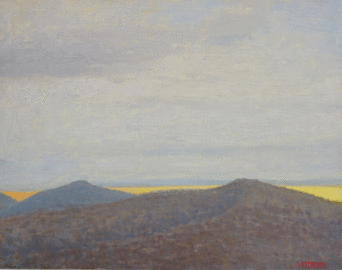 Grey Day, Cortona, Oil on linen, 11 x 14,  by John Beerman at Craven Allen Gallery