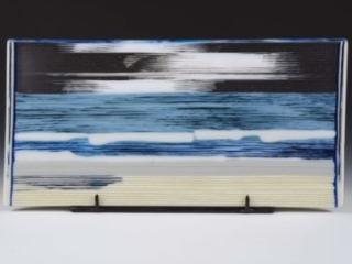 Fused Glass panel by Shawhan Lynch at Craven Allen Gallery Fused Glass panel by Shawhan Lynch at Craven Allen Gallery