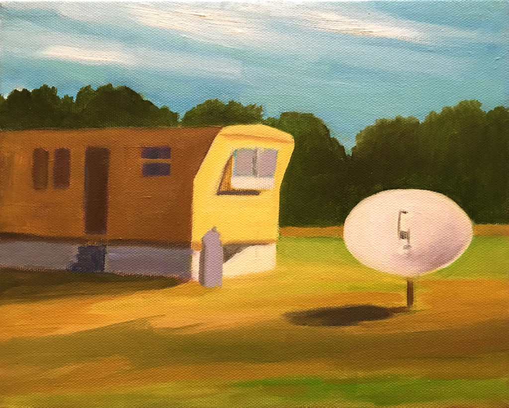 I Dream of Jeannie by David Davenport oil on canvas 8X10 at Craven Allen Gallery  800