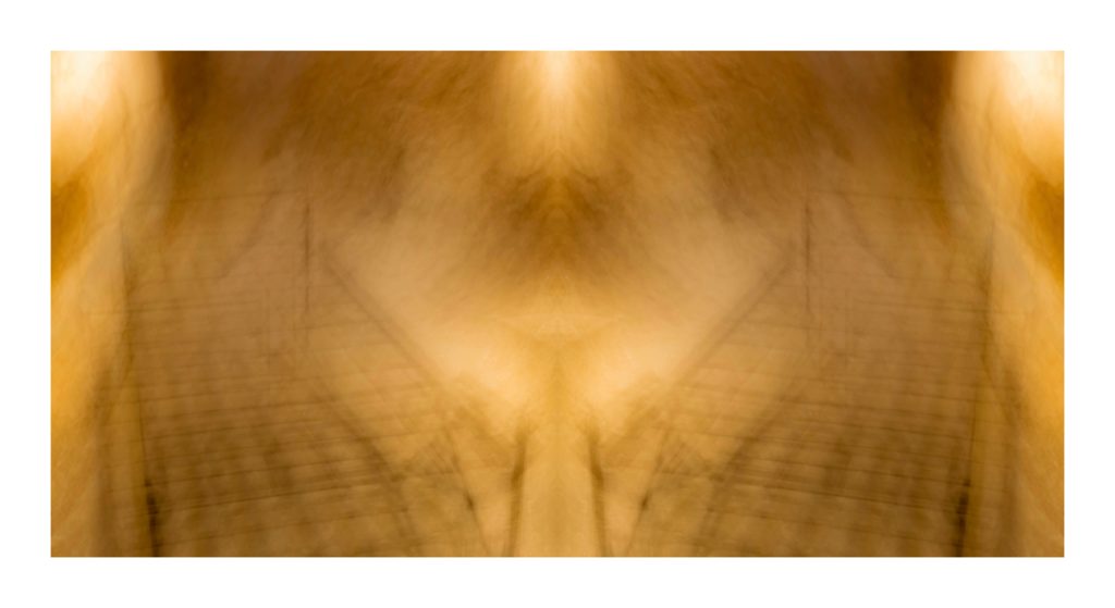 by Dan Gottlieb, ink jet print and acrylic on plexiglass, 1.30×42.PR at Craven Allen Gallery