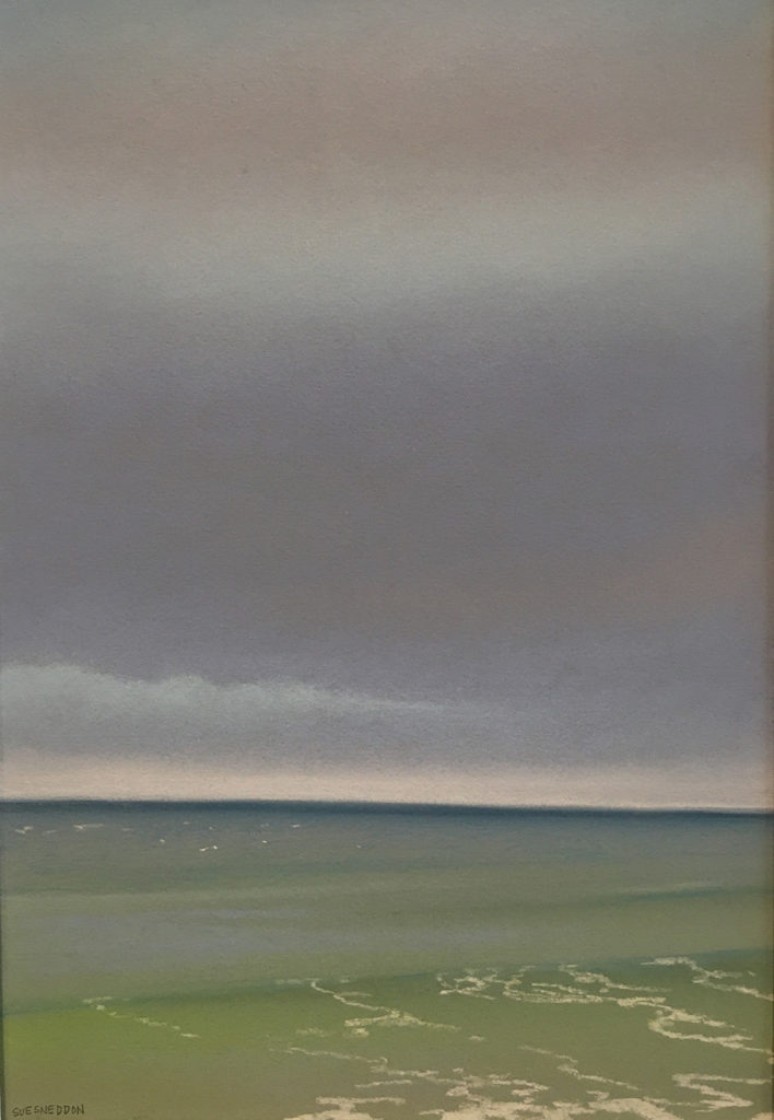 February Window II by Sue Sneddon, pastel, 13 x 9 framed 20 x 16 at Craven Allen Gallery    1200