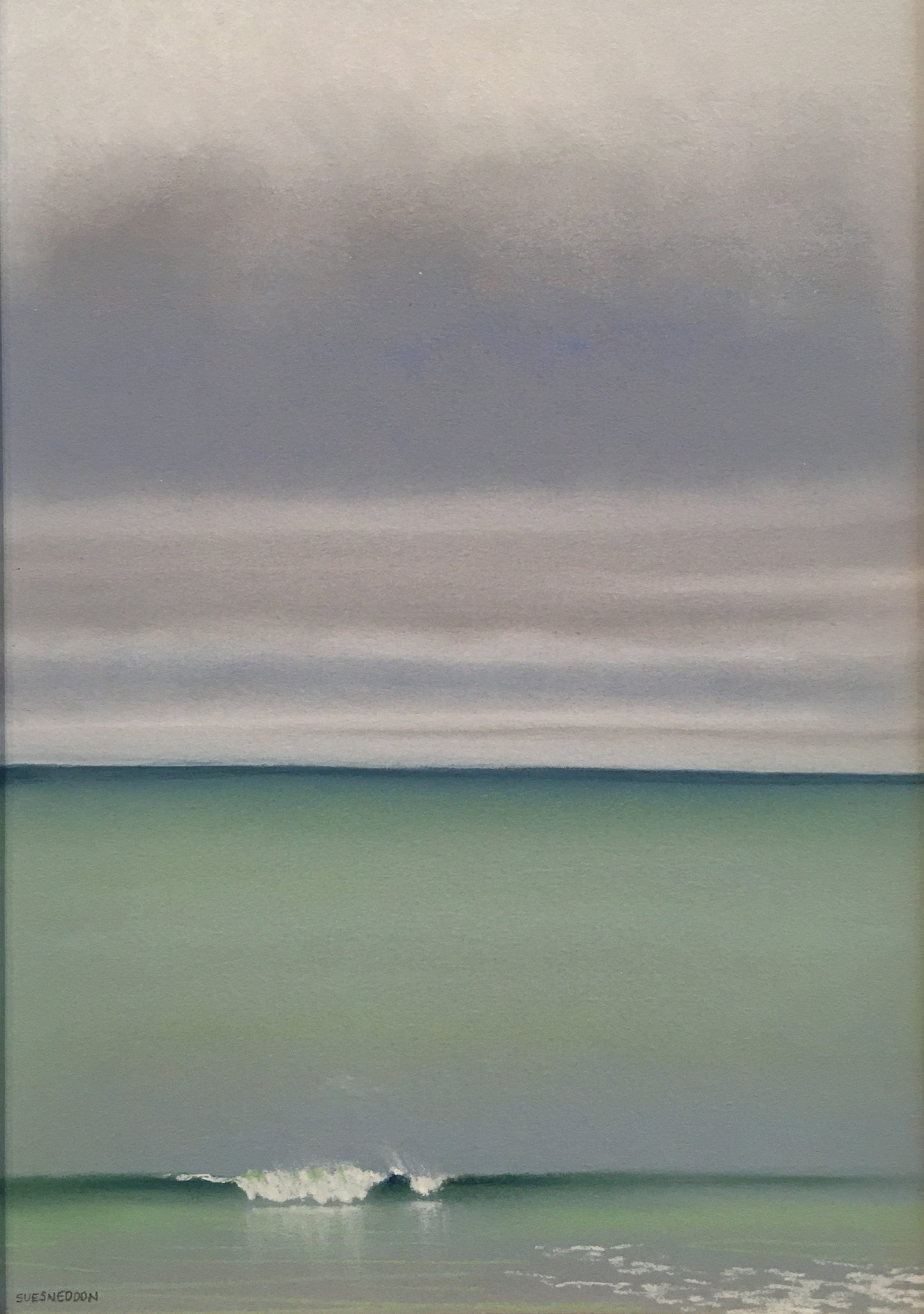 February Window III by Sue Sneddon, pastel, 13 x 9 framed 20 x 16 at Craven Allen Gallery  1200