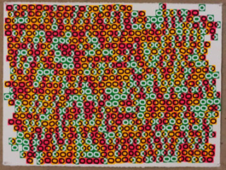 Functional Shift # 33 by Wendy Collin Sorin, collage, 22 x 30 at Craven Allen Gallery