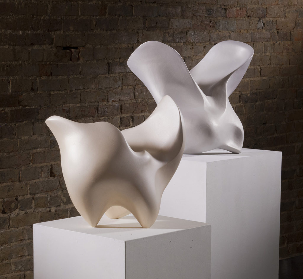 Figures, clay,  by Rosalie Midyette at Craven Allen Gallery