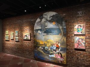 Installation view of "A Painter's Life"