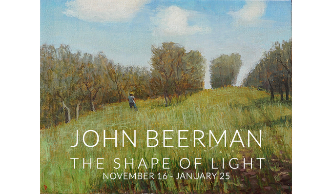 JOHN BEERMAN:  THE SHAPE OF LIGHT at Craven Allen Gallery, Durham, NC