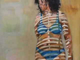 Kim by Beverly McIver, oil on canvas, 60 x 48 at Craven Allen Gallery  60,000