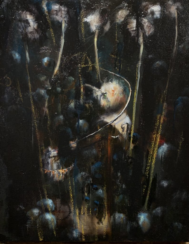 Lepanto by Ben Bridgers, oil on canvas, 22 x 18 at Craven Allen Gallery