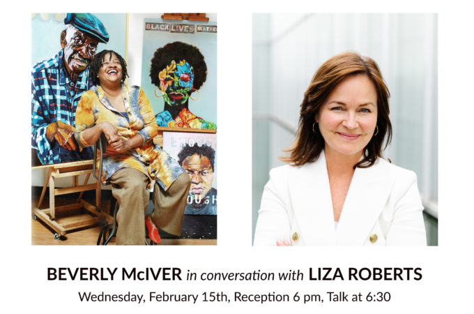 Beverly McIver Liza Roberts Artist Talk and Book Signing February 15th 6 pm