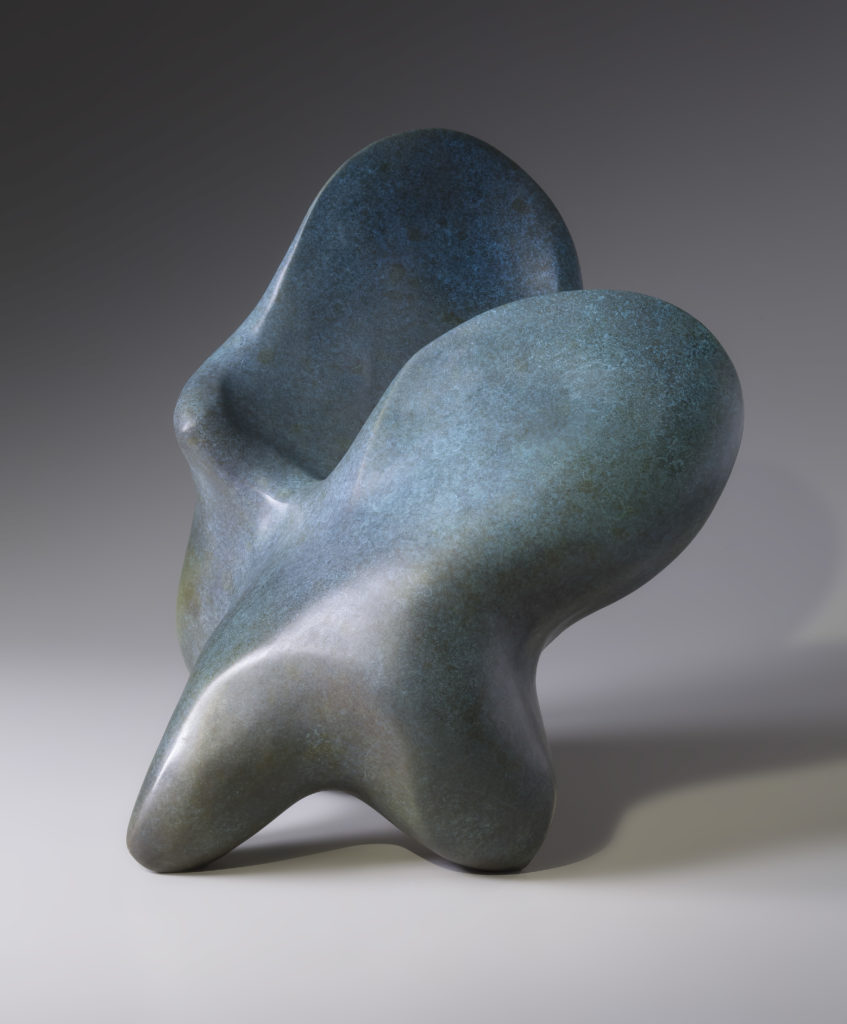 Figure 1 by Rosalie Midyette, bronze, 11x8x18 at Craven Allen Gallery