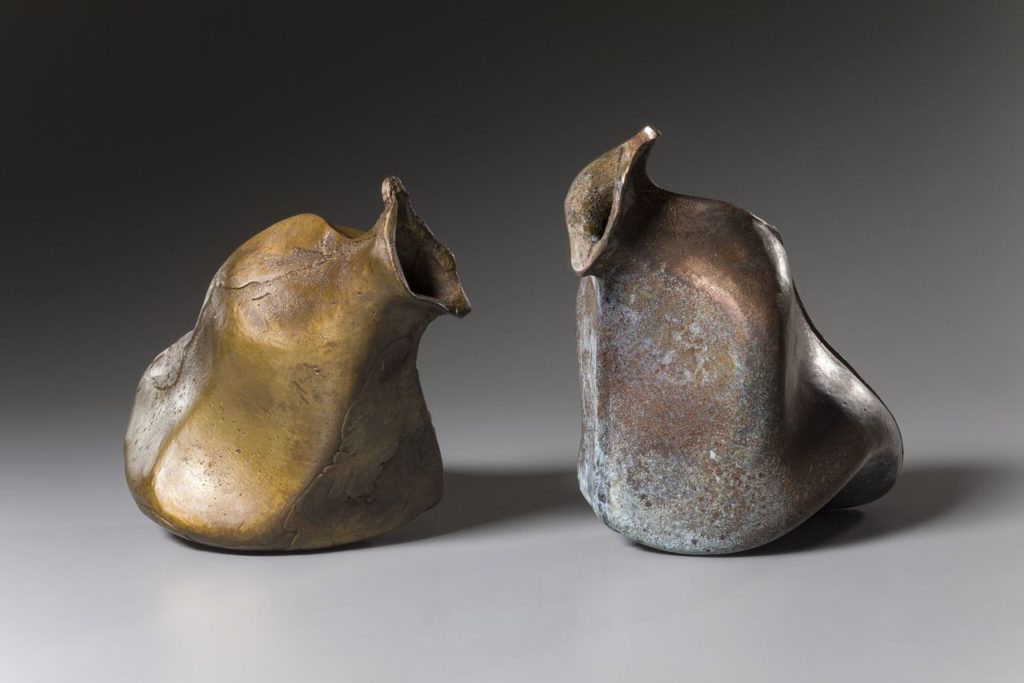 Speak by Rosalie Midyette, bronze, 14x8x7 at Craven Allen Gallery