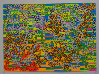 The Direction Stops and We Accept What Is by Wendy Collin Sorin, collage, 22 x 30 at Craven Allen Gallery