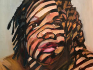 The Light Within I by Beverly McIver, oil on canvas, 50 x 42  at Craven Allen Gallery 50,000