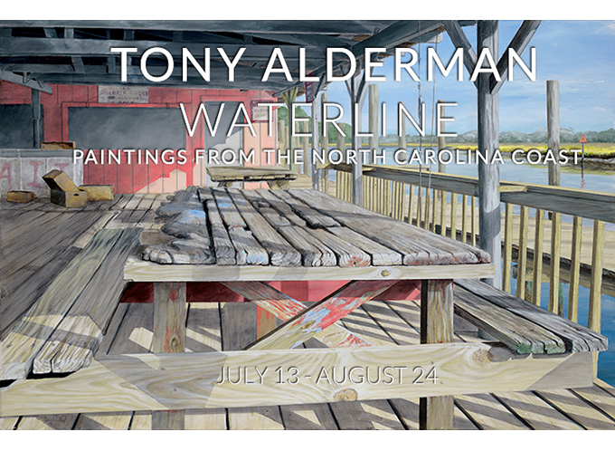 TONY ALDERMAN: WATERLINE at Craven Allen Gallery, Durham, NC