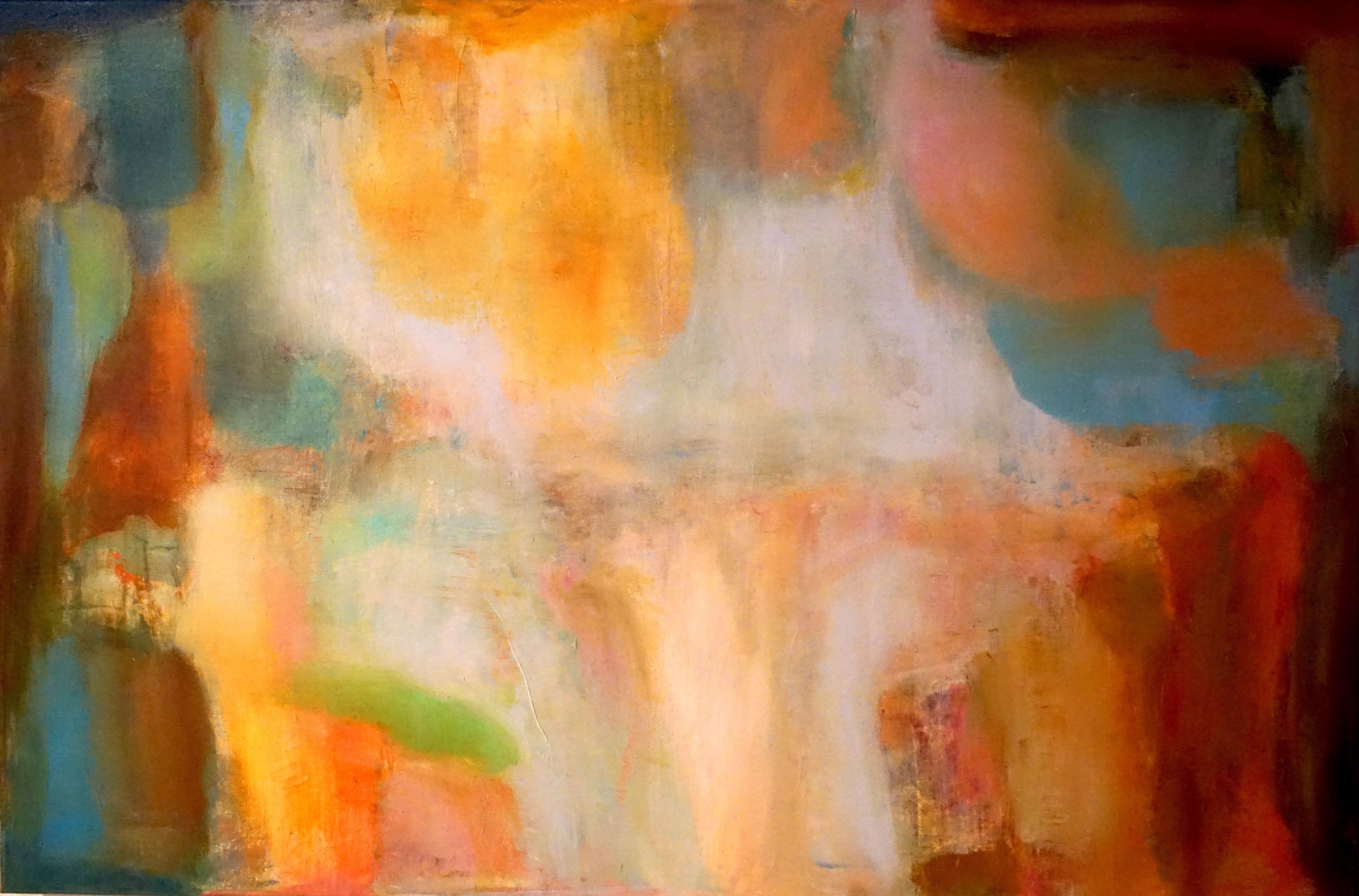 Traces by Judy Keene, Oil on Linen, 24×36 at Craven Allen Gallery