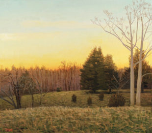 Winter, King and Nash by John Beerman, 2021, oil on linen, 26 x 30, 20000