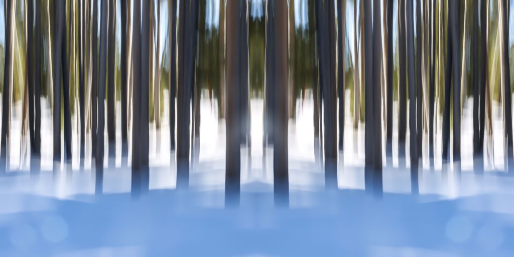 by Dan Gottlieb, inkjet print and acrylic on plexiglass, 36×66 IS at Craven Allen Gallery