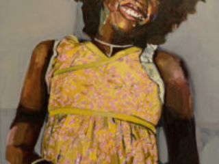 Eloise Laughing by Beverly McIver, oil on canvas, 40 x 30   30,000