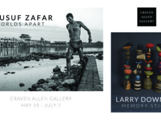 YOUSUF ZAFAR: WORLDS APART &amp; LARRY DOWNING: MEMORY STICKS at Craven Allen Gallery
