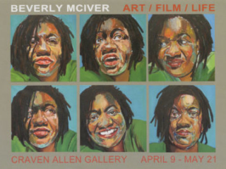 BEVERLY MCIVER: ART/FILM/LIFE AT CRAVEN ALLEN GALLERY