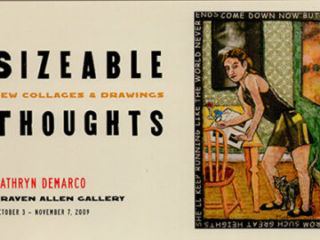 KATHRYN DEMARCO: SIZEABLE THOUGHTS with HORSE &amp; BUGGY PRESS AT CRAVEN ALLEN GALLERY