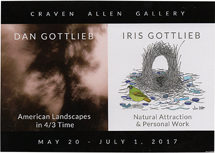 DAN GOTTLIEB and IRIS GOTTLIEB at Craven Allen Gallery, ncma, illustrator, animator, author