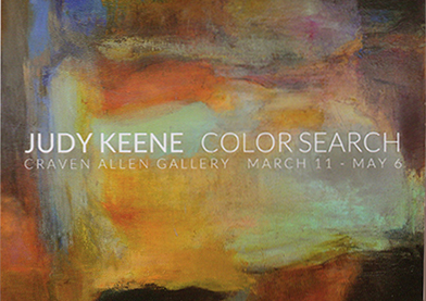 JUDY KEENE: COLORSEARCH AT CRAVEN ALLEN GALLERY