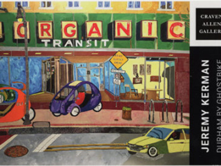 JEREMY KERMAN: DURHAM BY GHOSTBIKE and PEG BACHENHEIMER: COLORS OF SUMMER at Craven Allen Gallery
