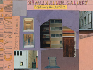 JEREMY KERMAN: FIND MYSELF A CITY TO LIVE IN AT CRAVEN ALLEN GALLERY