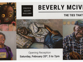 BEVERLY MCIVER: THE TIES THAT BIND at Craven Allen Gallery with Duke University Painting Students