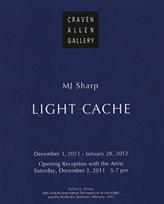 MJ SHARP: LIGHT CACHE