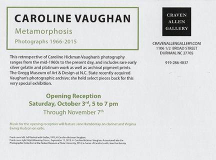 CAROLINE VAUGHAN: METAMORPHOSIS